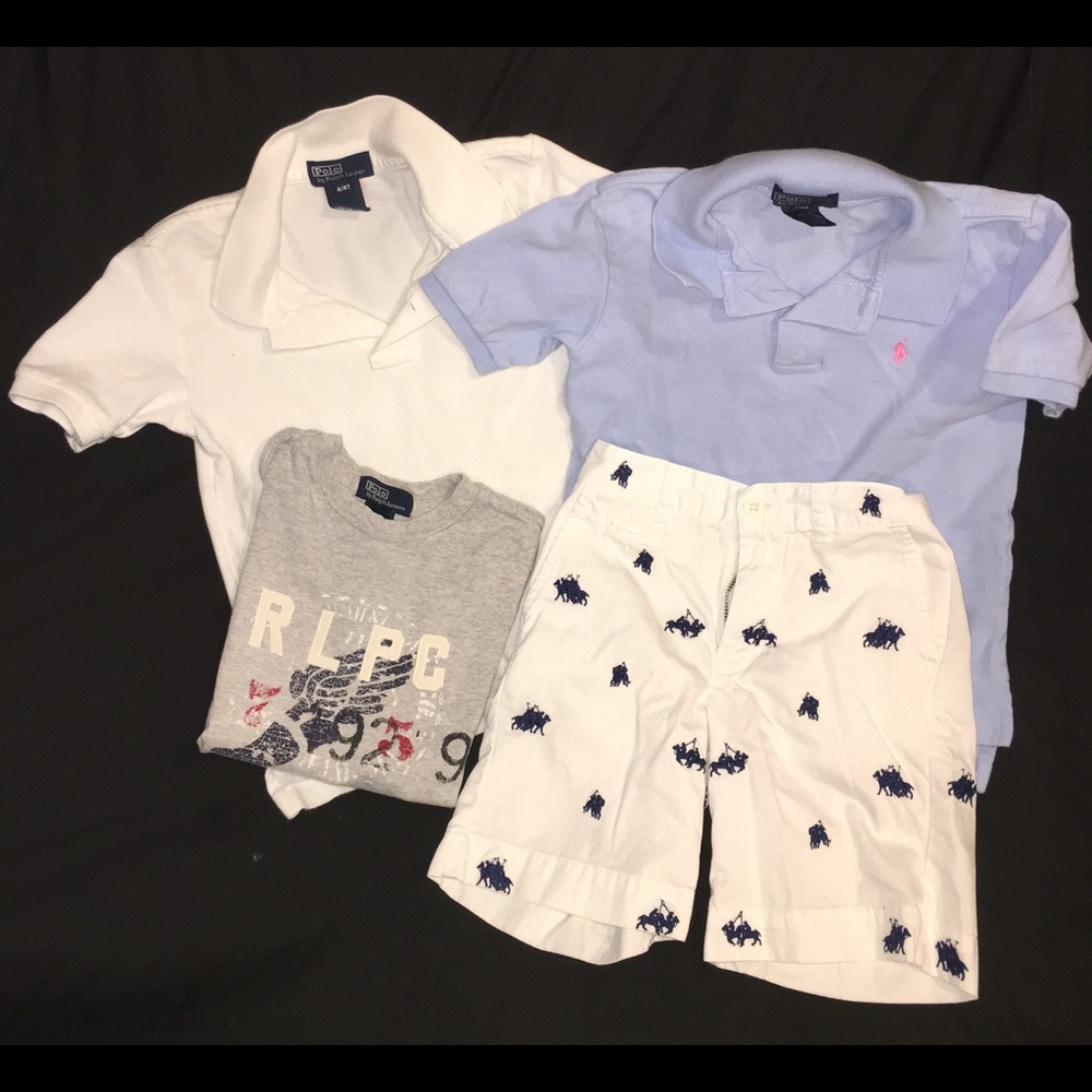 Ralph Lauren Polo Toddler Boys Lot 4/4T